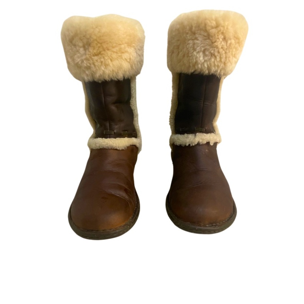 Leather UGG boots